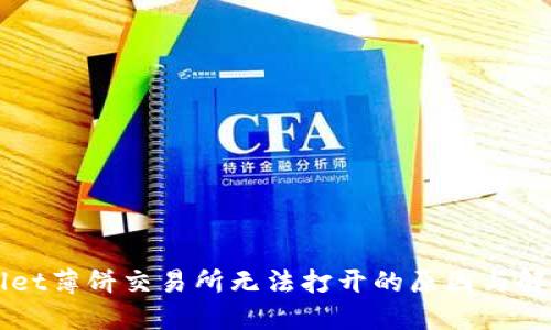 TPWallet薄饼交易所无法打开的原因与解决方法