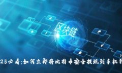 2025必看：如何立即将比特币安全提现到手机钱包